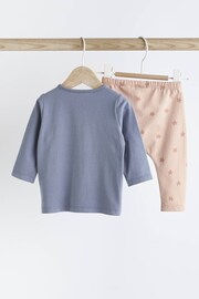 Blue Lion Pocket Baby Top and Leggings 2 Piece Set - Image 2 of 7