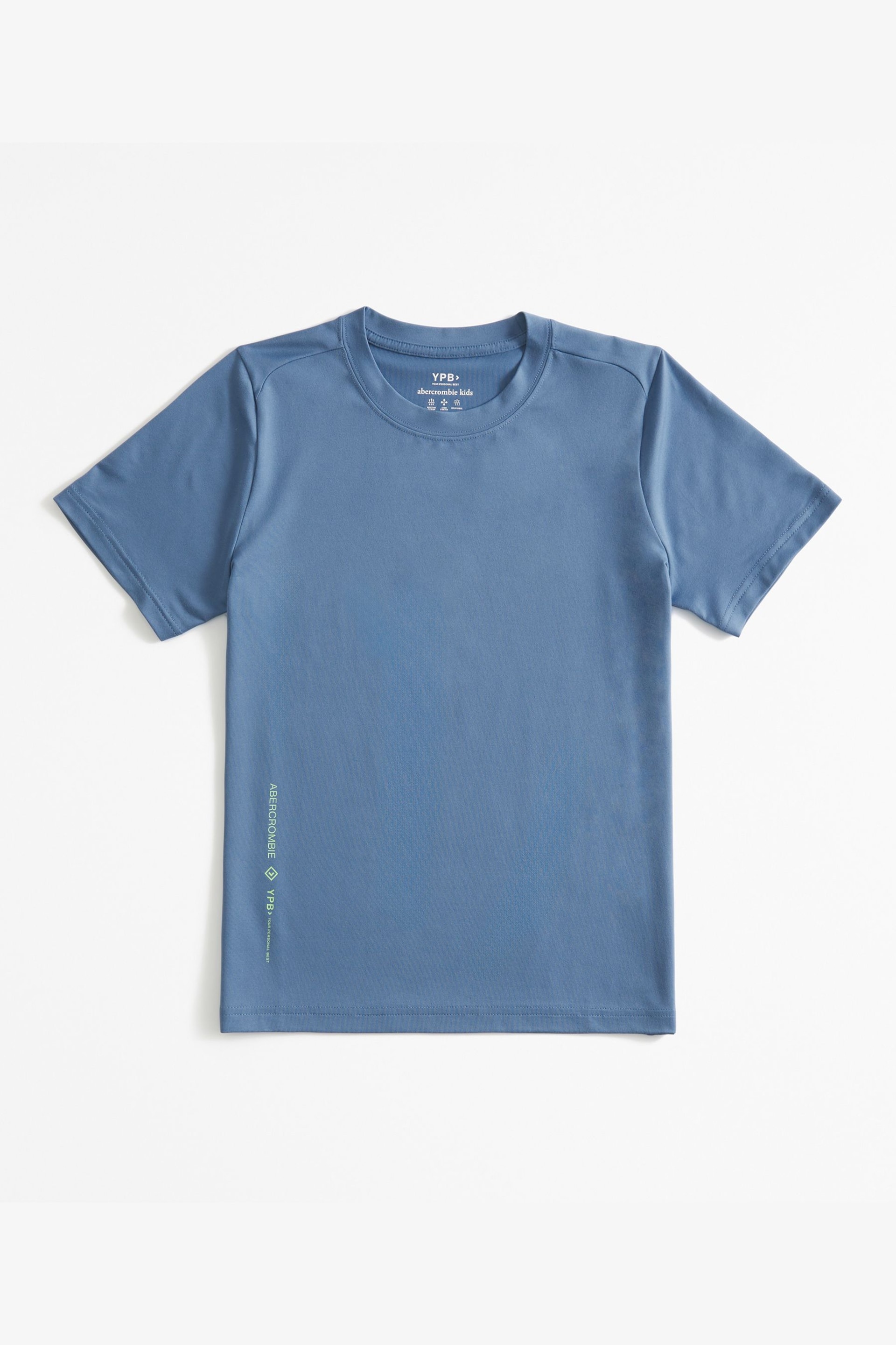 Abercrombie & Fitch Blue Active Sports Short Sleeve T-Shirt - Image 1 of 2