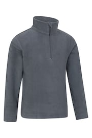 Mountain Warehouse Grey Camber II Kids Half Zip Fleece - Image 4 of 5