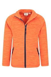 Mountain Warehouse Orange Snowdonia II Kids Full Zip Fleece - Image 4 of 5