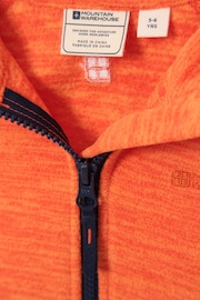 Mountain Warehouse Orange Snowdonia II Kids Full Zip Fleece - Image 5 of 5