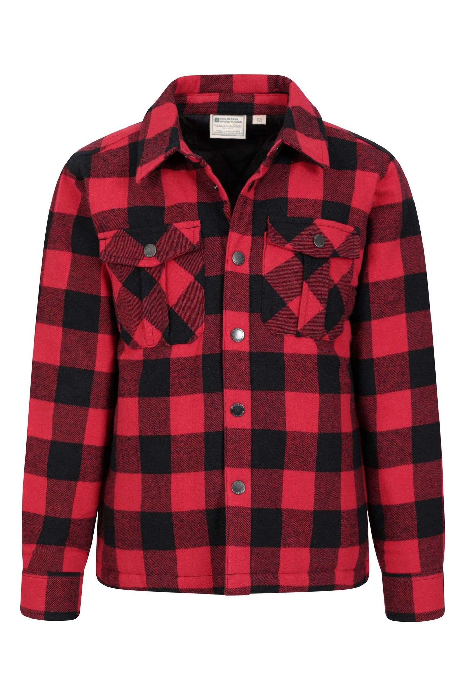 Warehouse shacket top