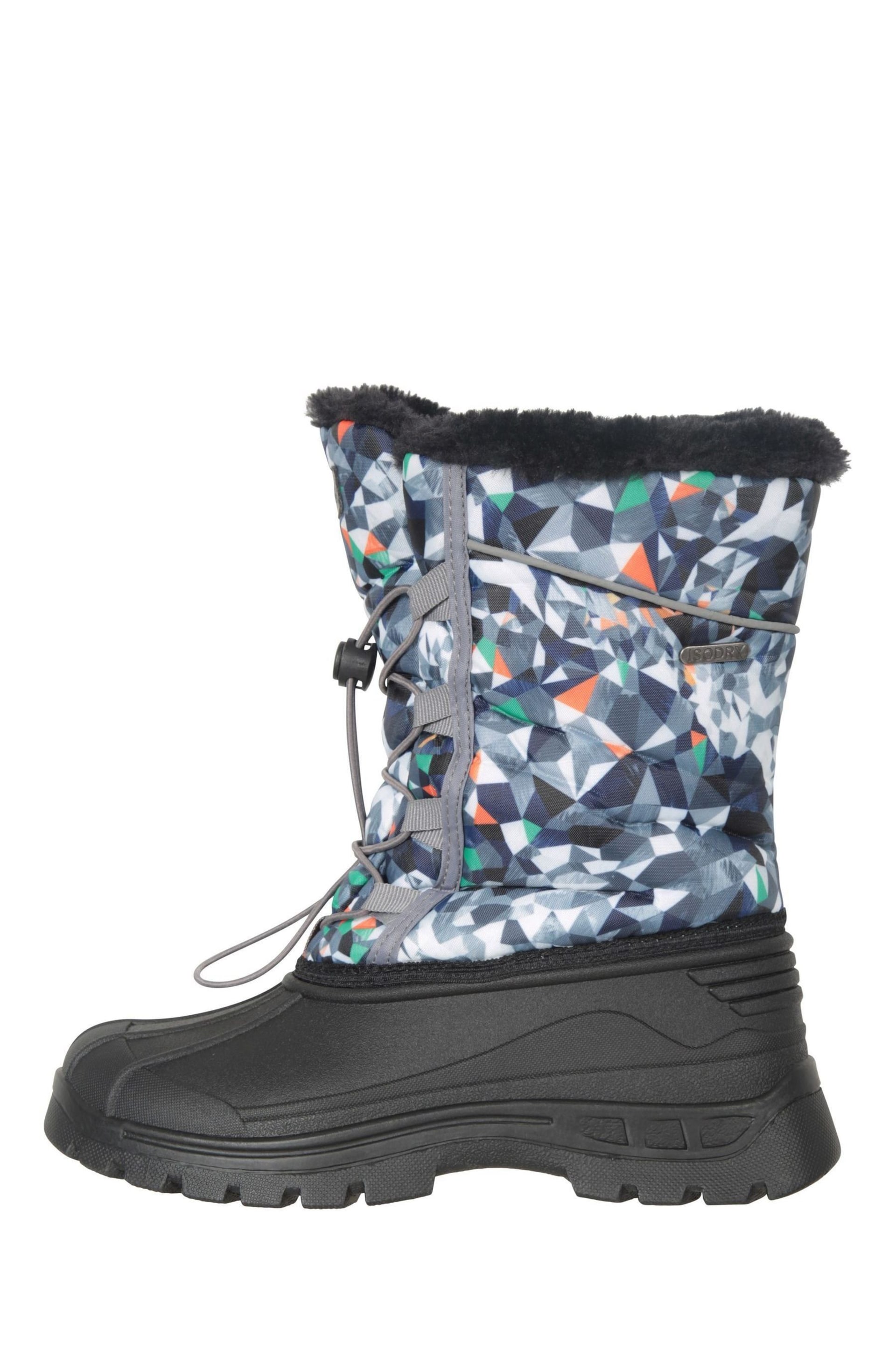 Mountain Warehouse Multi Kids Whistler Sherpa Lined Snow Boots - Image 3 of 6