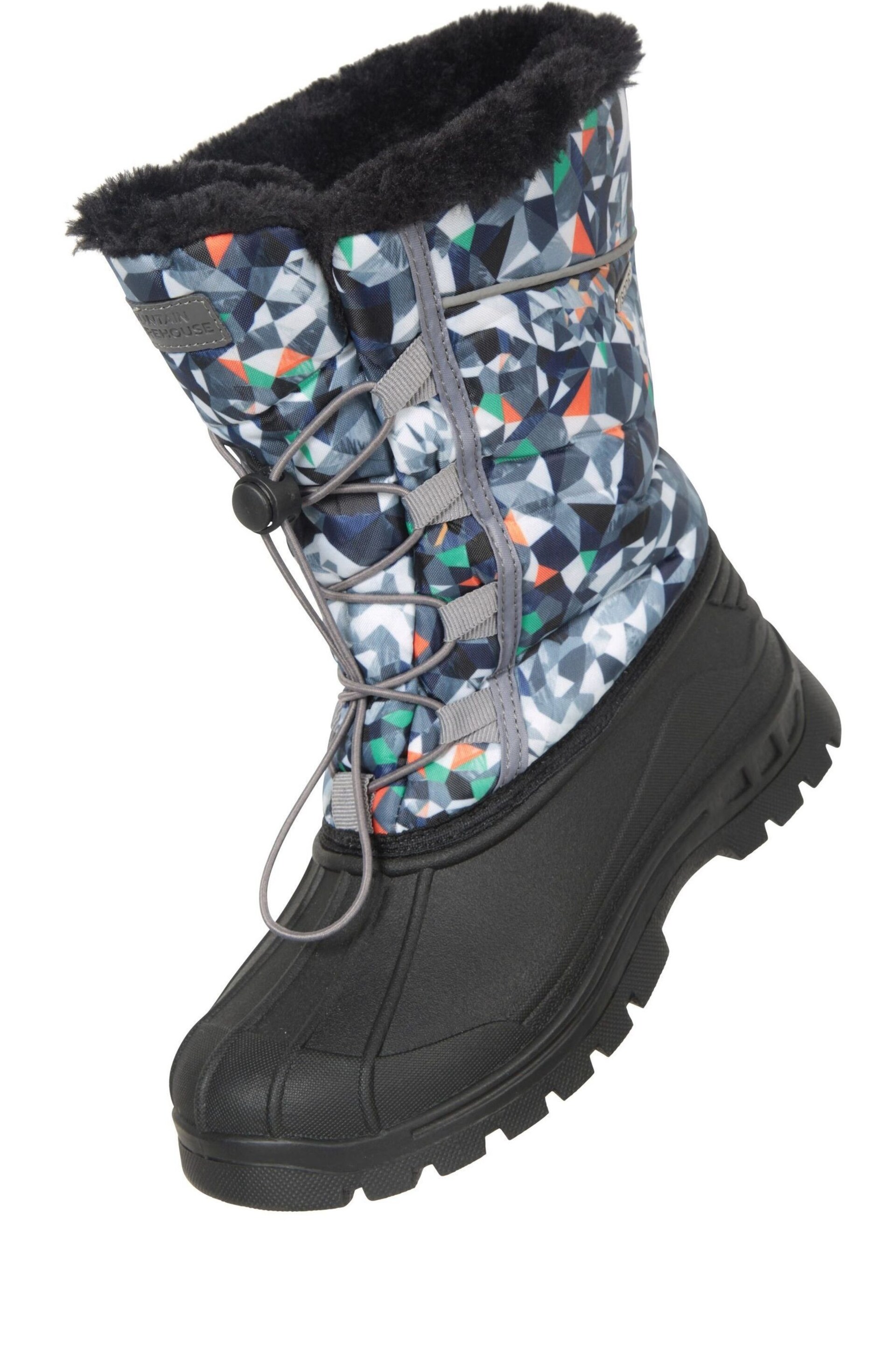 Mountain Warehouse Multi Kids Whistler Sherpa Lined Snow Boots - Image 4 of 6
