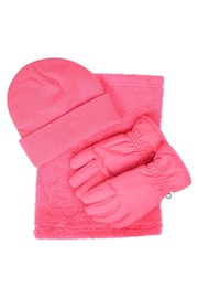 Mountain Warehouse Pink Kids Winter Accessories Set - Image 1 of 1