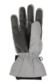 Mountain Warehouse Grey Reflective Kids Fleece Lined Gloves - Image 2 of 5
