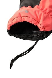 Mountain Warehouse Red Extreme Kids Waterproof Fleece Lined Ski Gloves - Image 6 of 6