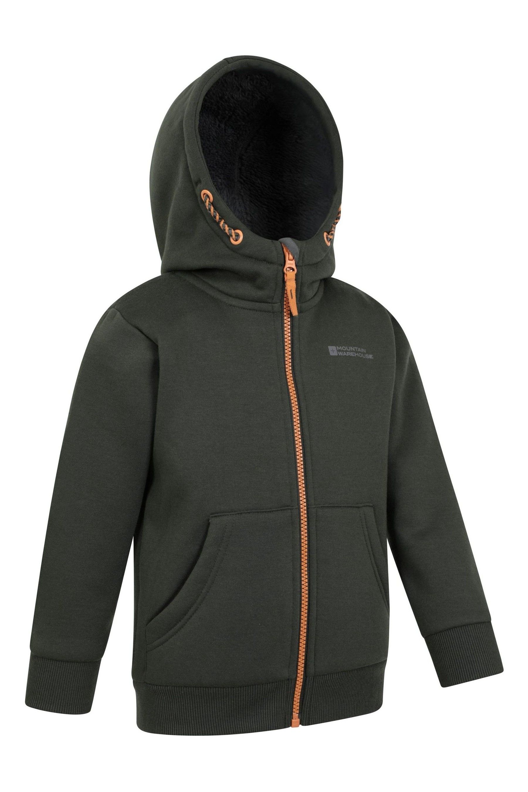 Sherpa lined hoodie kids shop