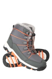 Mountain Warehouse Orange Comet Kids Waterproof Snow Boots - Image 1 of 7