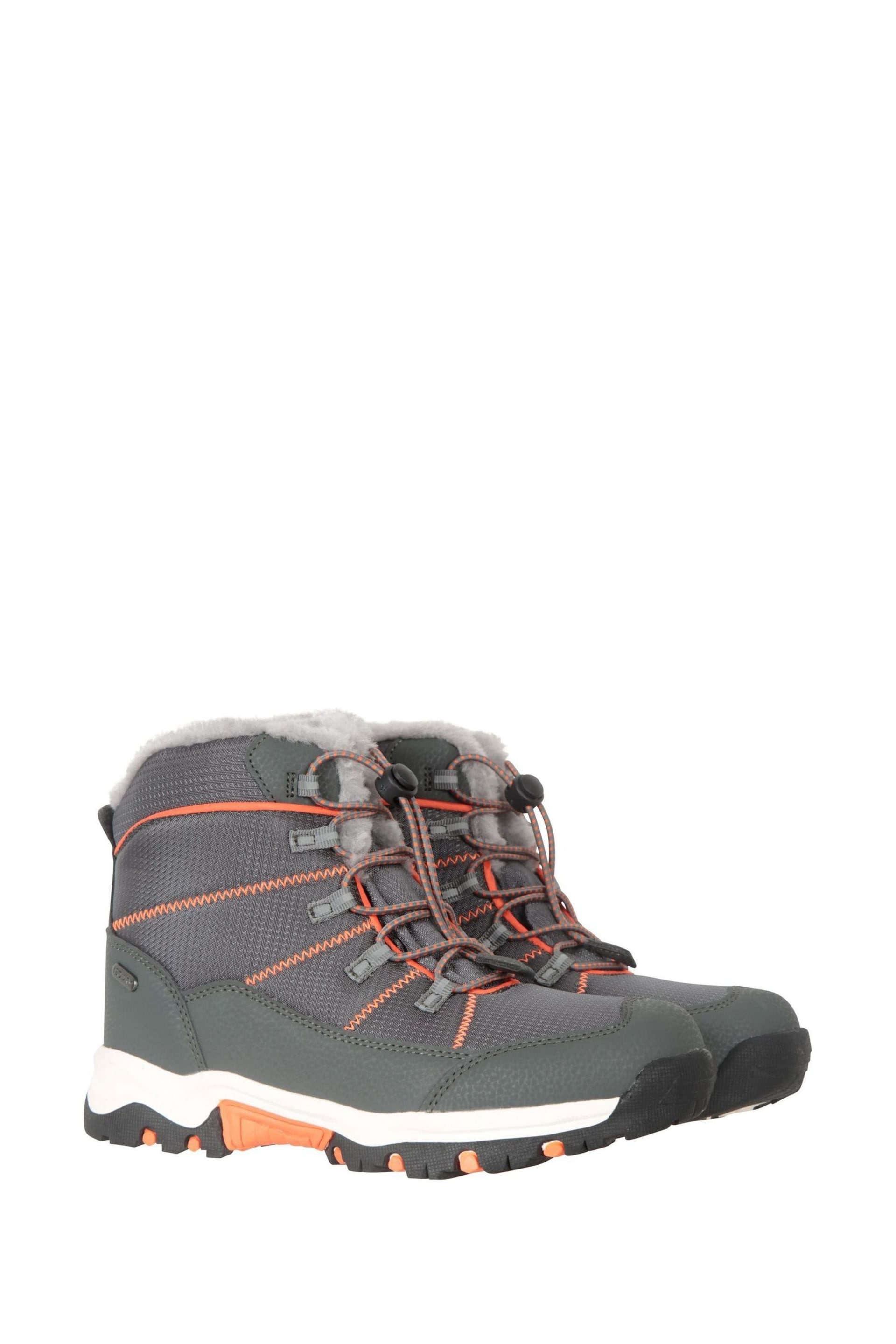 Mountain Warehouse Orange Comet Kids Waterproof Snow Boots - Image 4 of 7