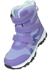 Mountain Warehouse Purple Kids Slope Softshell Snow Boots - Image 4 of 6
