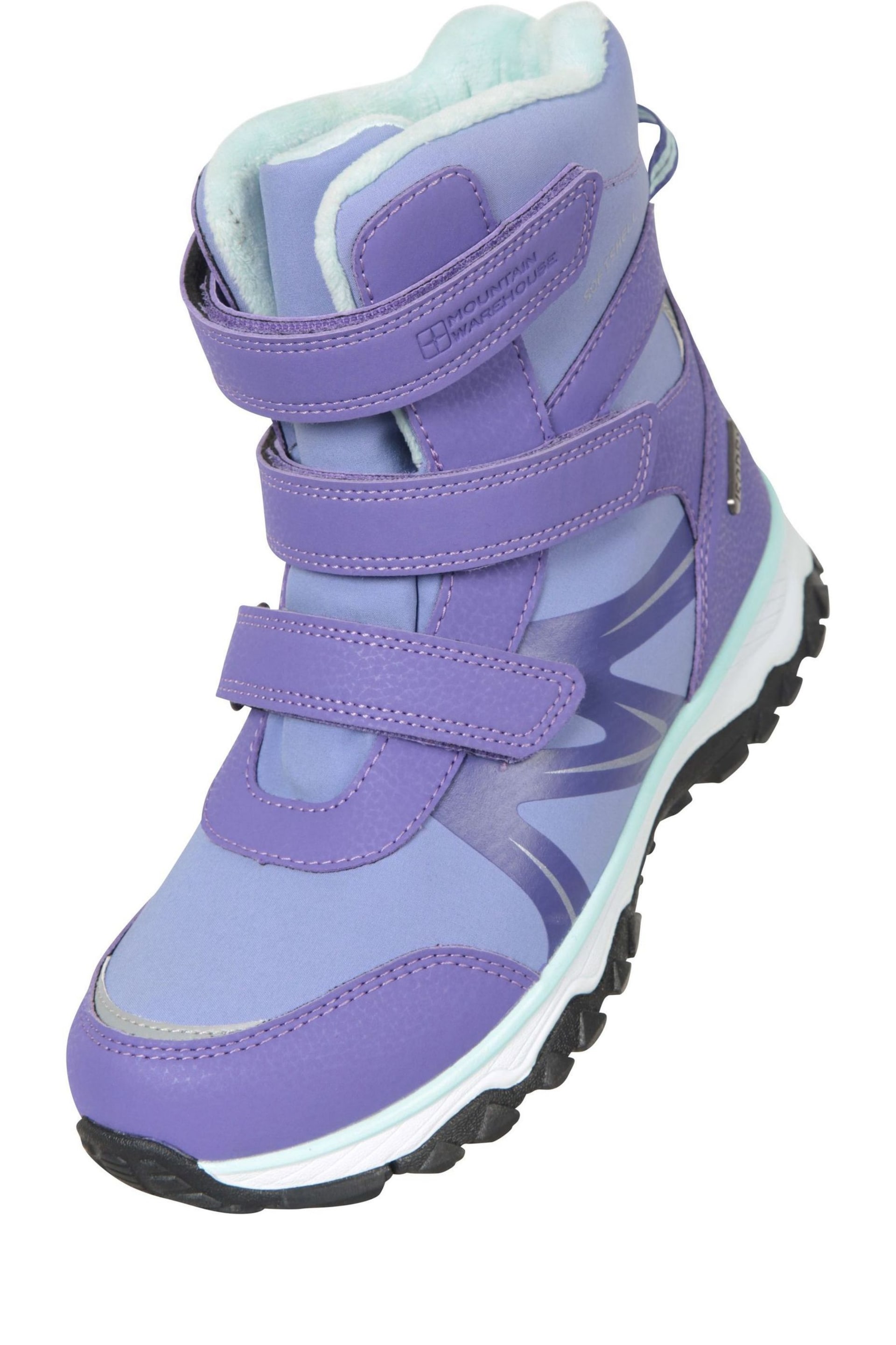 Mountain Warehouse Purple Kids Slope Softshell Snow Boots - Image 4 of 6