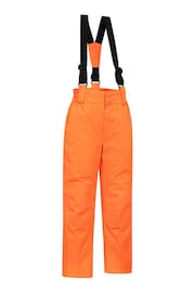 Mountain Warehouse Orange Raptor Snow Kids Trousers - Image 1 of 6