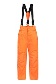 Mountain Warehouse Orange Raptor Snow Kids Trousers - Image 3 of 6