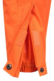 Mountain Warehouse Orange Raptor Snow Kids Trousers - Image 5 of 6