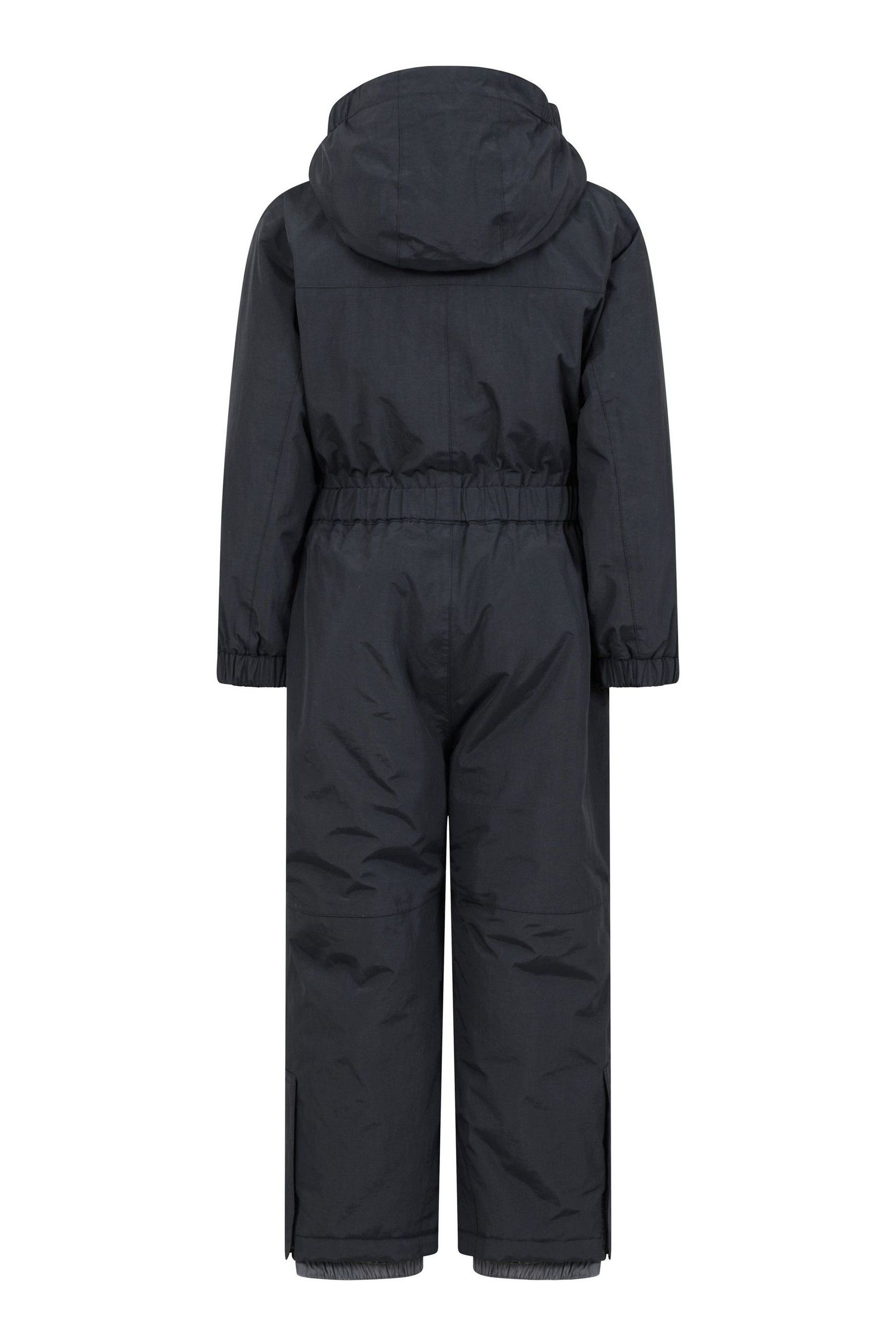 Buy Mountain Warehouse Black Cloud Kids All In One Waterproof Fleece Lined Snowsuit from Next Ireland