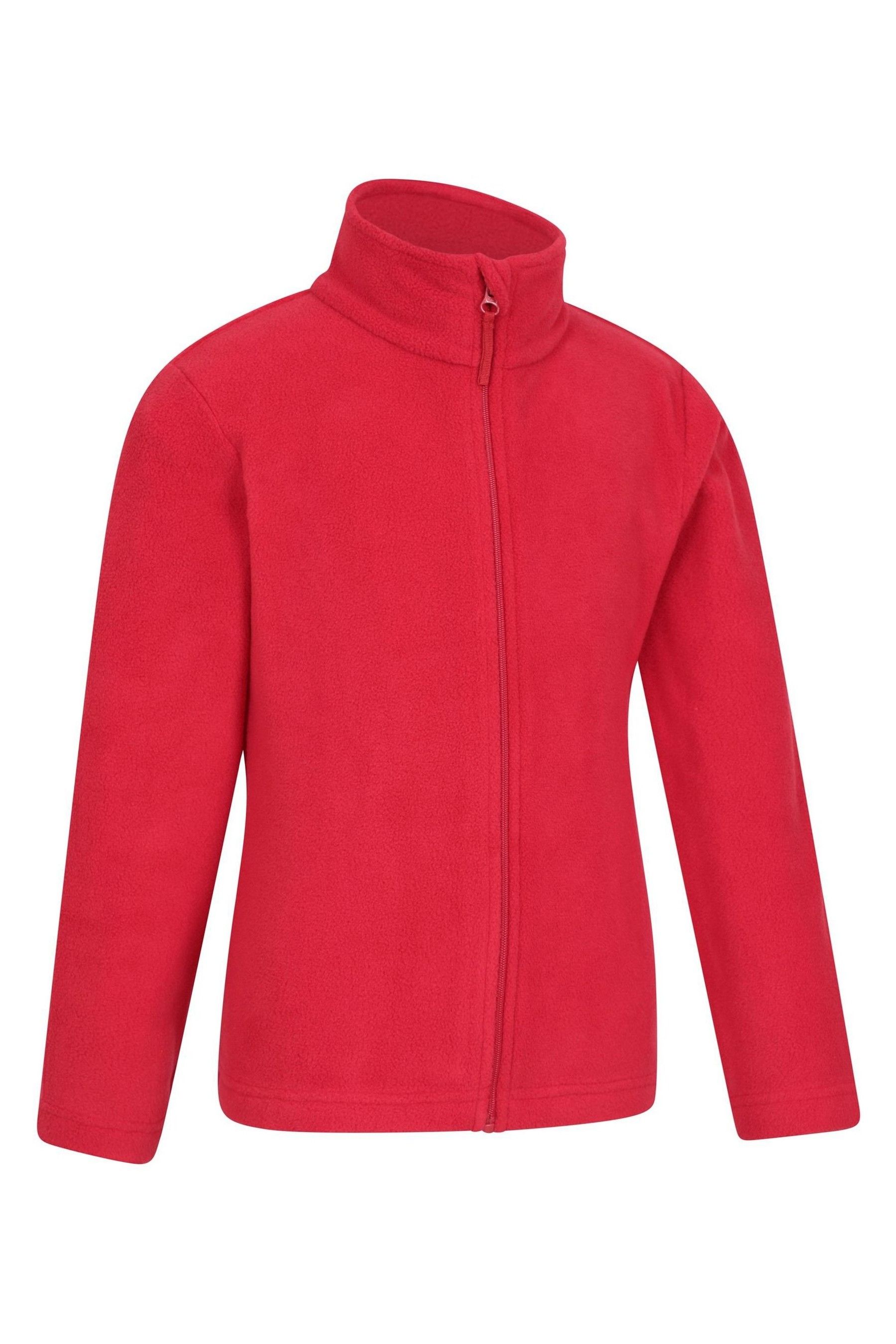 Red fleece jacket kids 2025