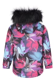 Mountain Warehouse Multi Colour Ranger Printed Kids Water Resistant Jacket - Image 3 of 4