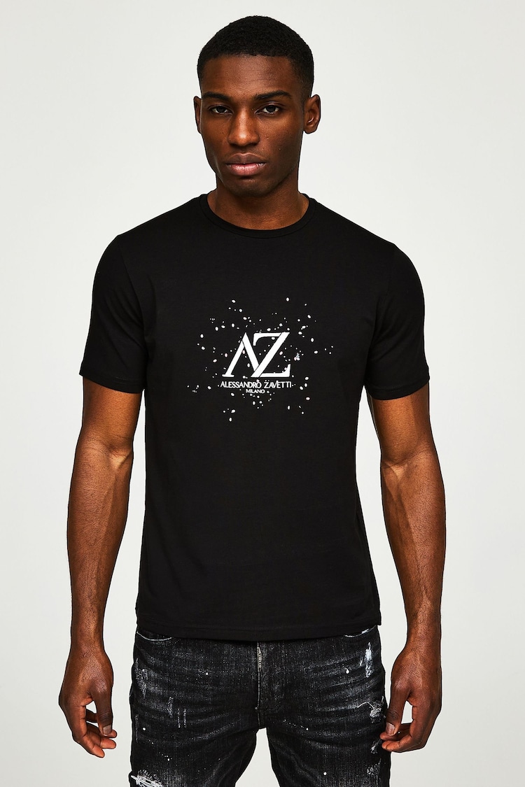 Alessandro Zavetti Rolazo Black T-Shirt - Image 1 of 6