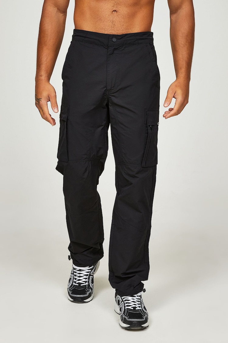 Alessandro Zavetti Lodetti Cargo Black Trousers - Image 1 of 7