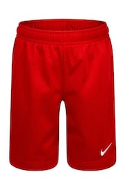 Nike Red Mesh Little Kids Shorts - Image 1 of 4