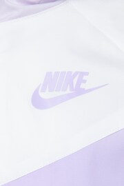 Nike Purple Little Kids Wind Runner Jacket - Image 3 of 3