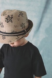 Neutral Star Trilby Hat (1-16yrs) - Image 1 of 4