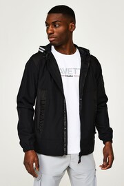 Zavetti Canada Andrio Windbreaker Black Jacket - Image 5 of 7