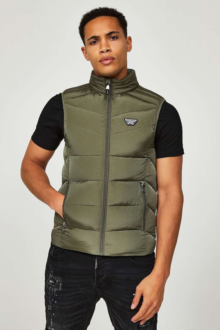 Alessandro Zavetti Green Mazzeti Gilet - Image 1 of 7