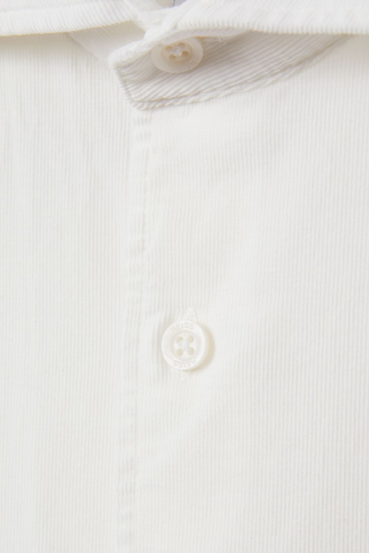 Reiss Vincy Corduroy Cutaway Collar Shirt - 圖片 6/6