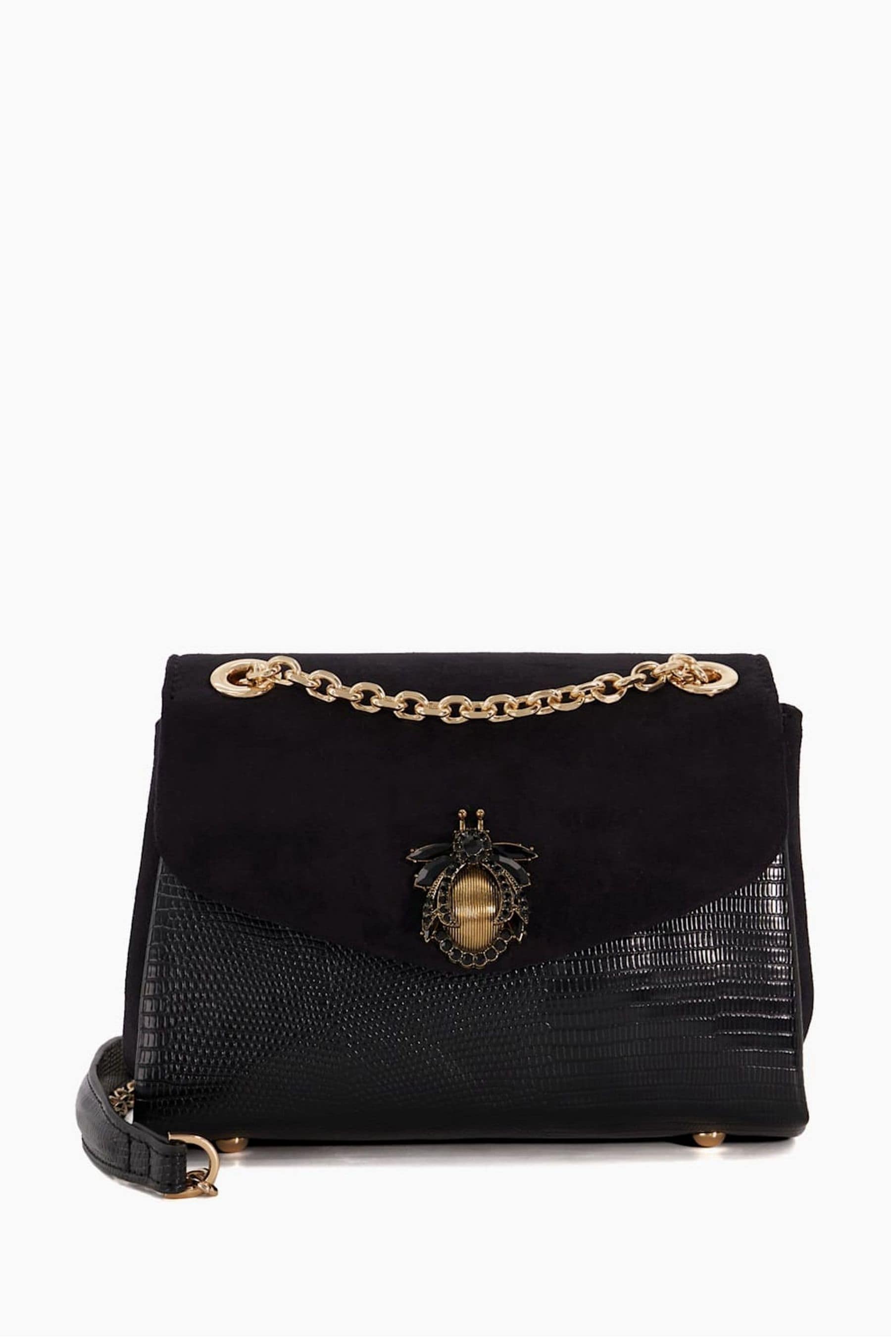 Dune London Black Dusk Mini Bug Bag ONE Womens