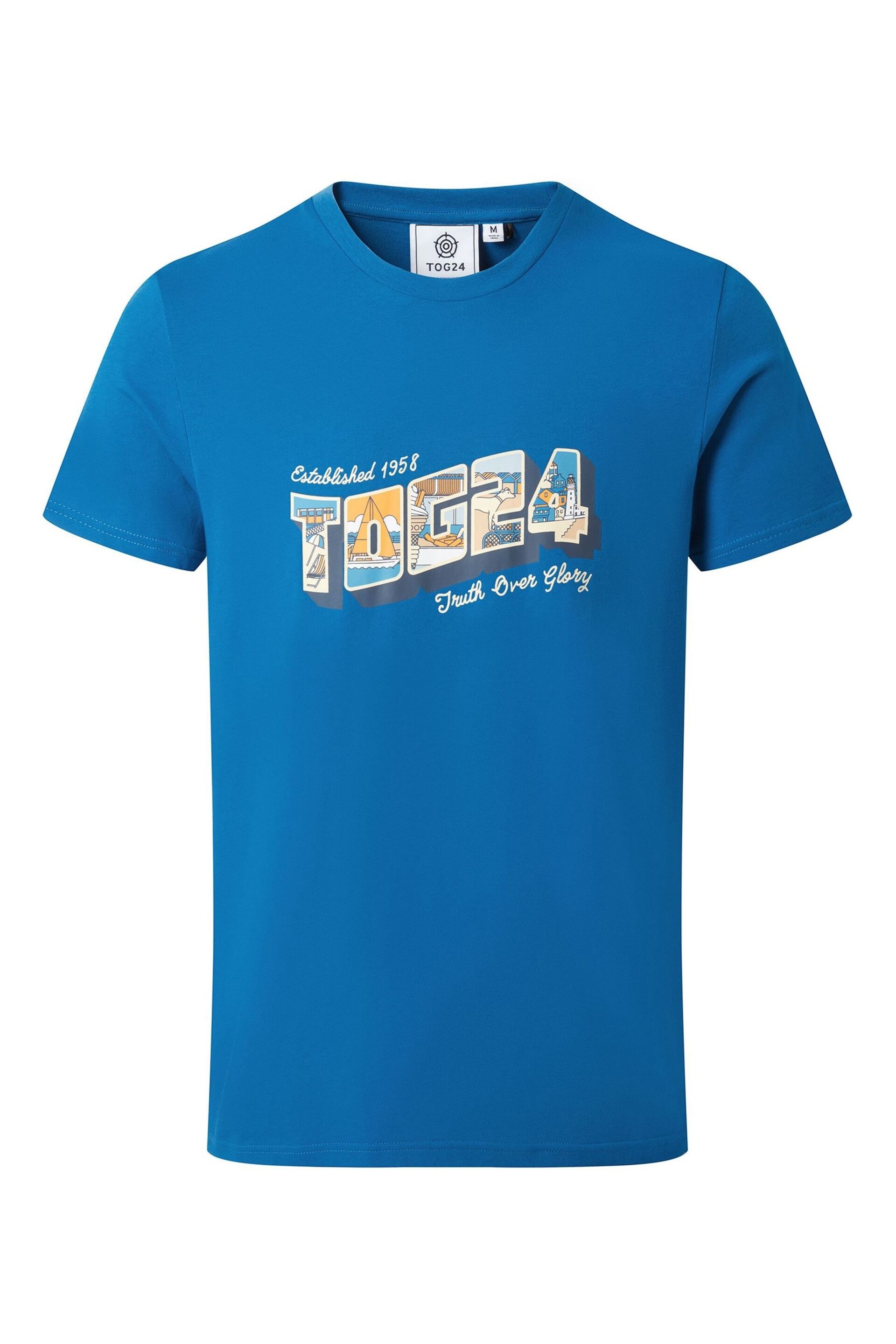 Tog 24 Blue Woodley T-Shirt - Image 5 of 5