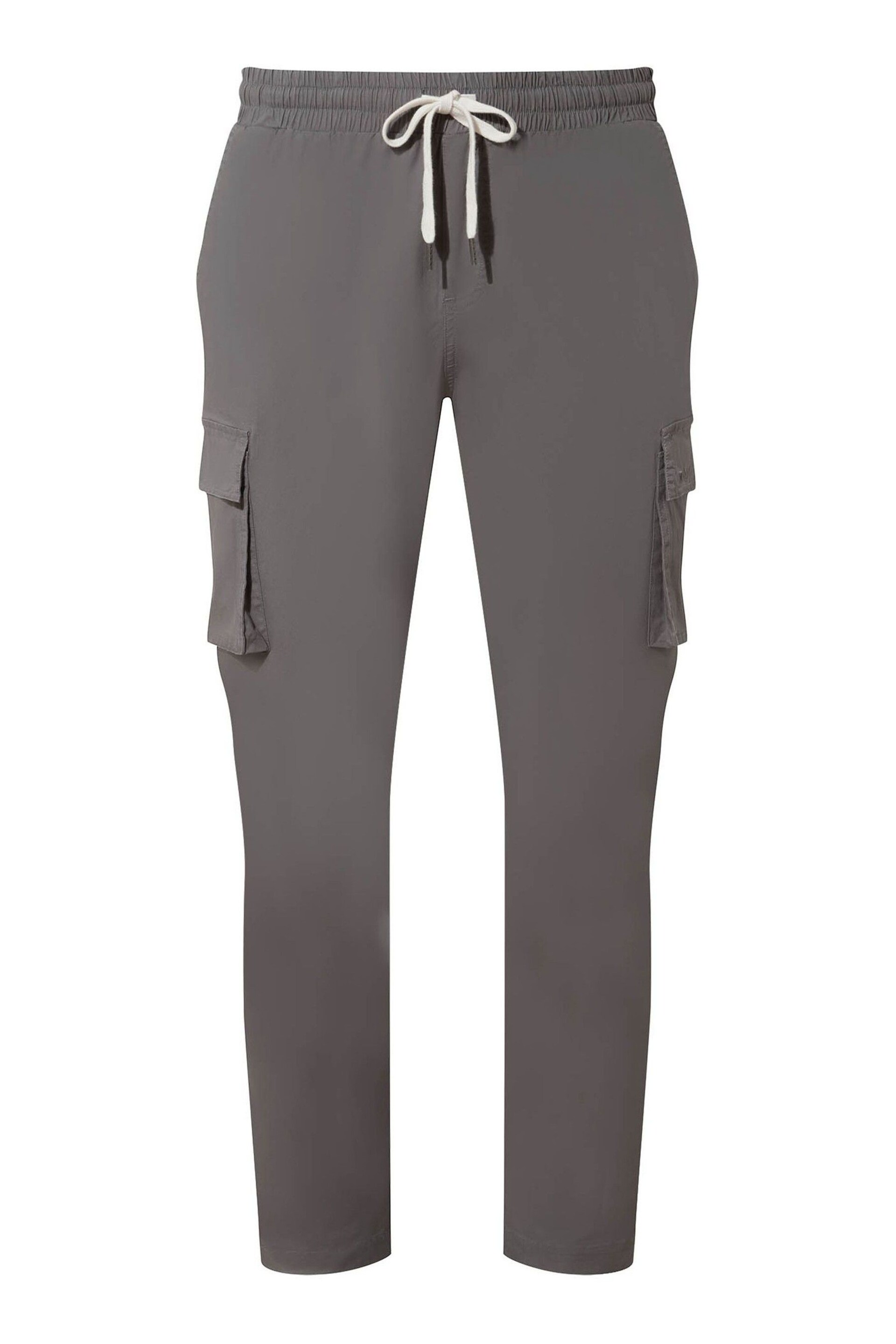 Tog 24 Grey Silas Cargo Trousers - Image 5 of 5