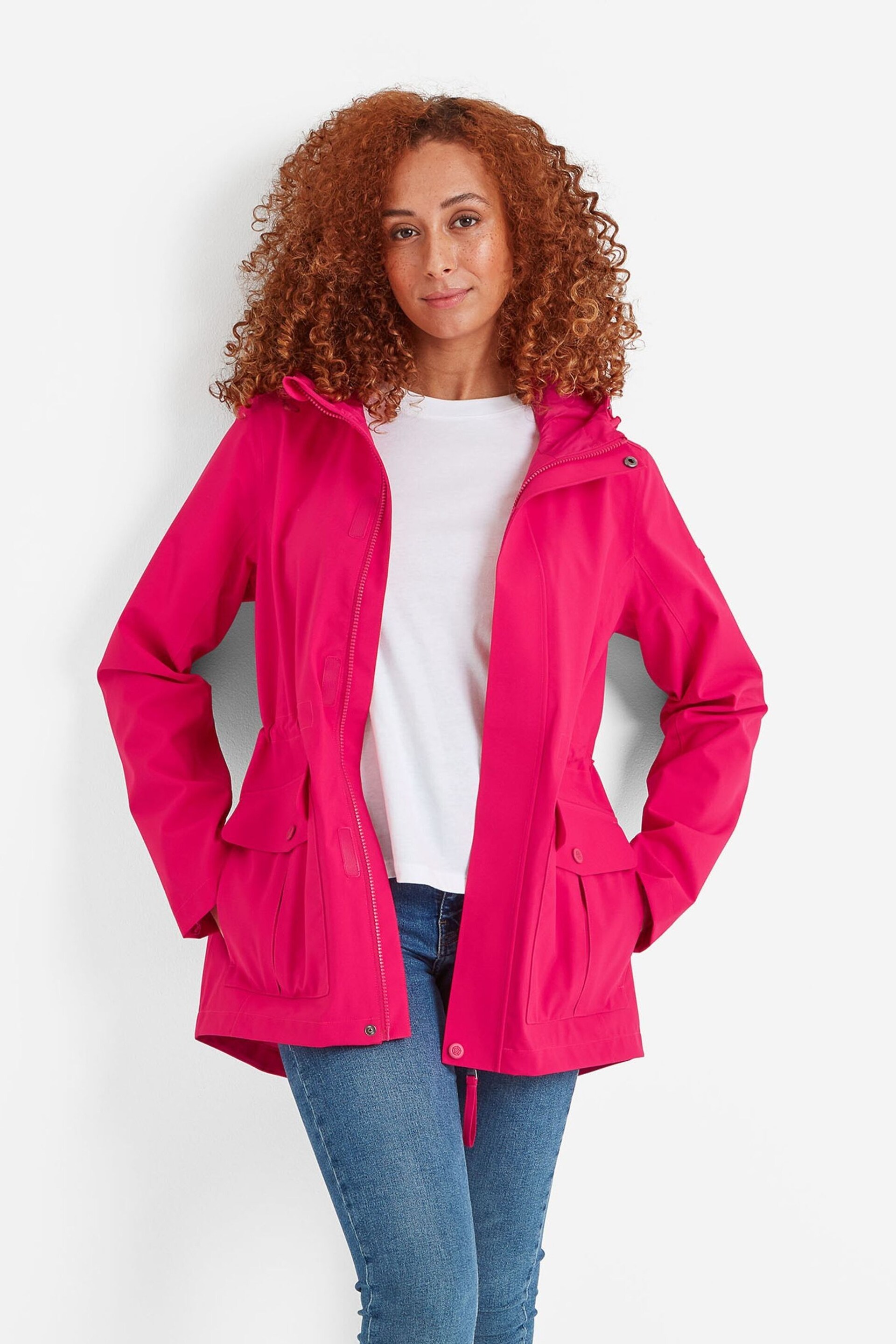 Tog 24 Pink Burradon Waterproof Jacket - Image 1 of 7