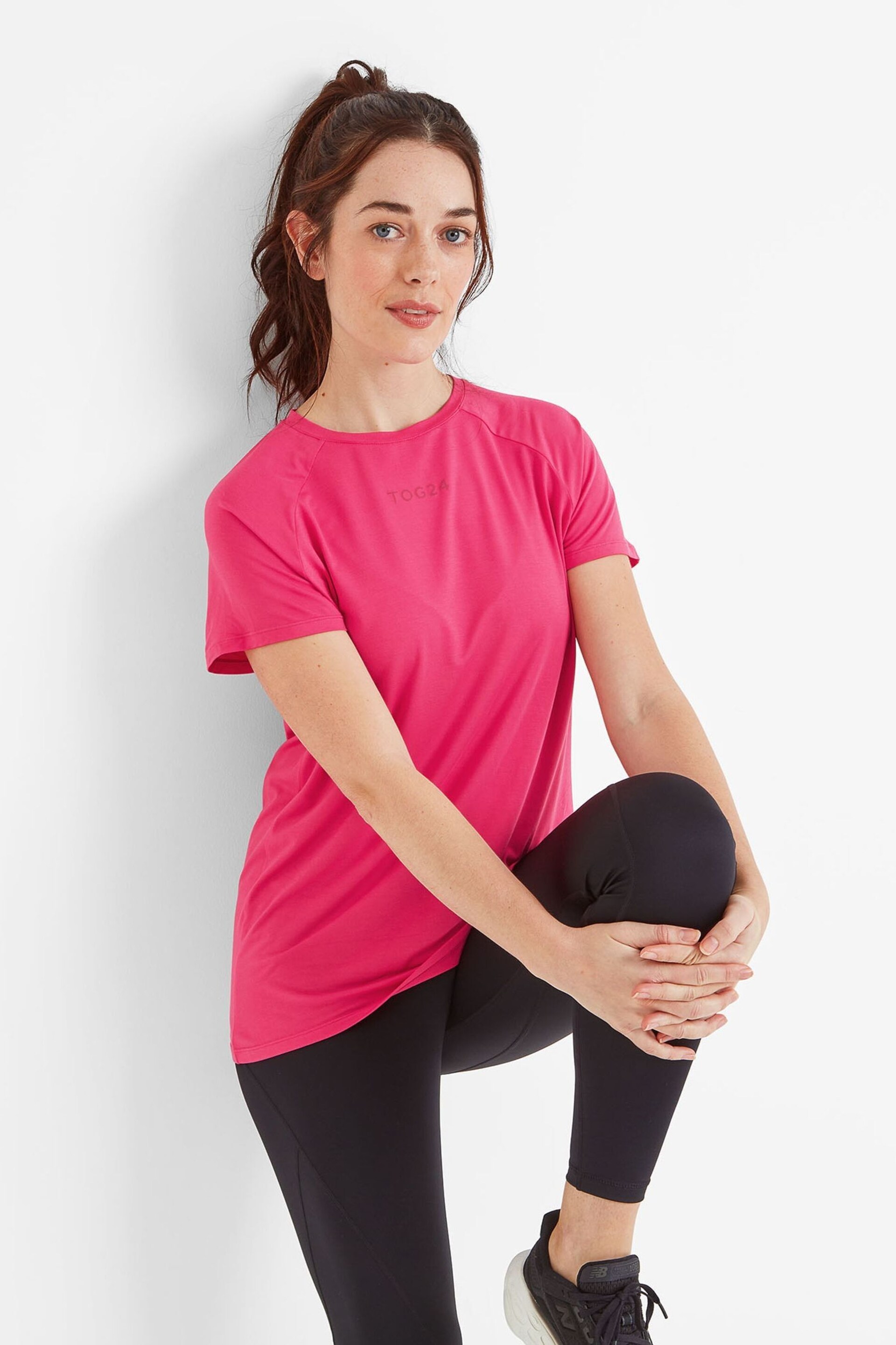 Tog 24 Pink Bethan Sports Top - Image 2 of 5