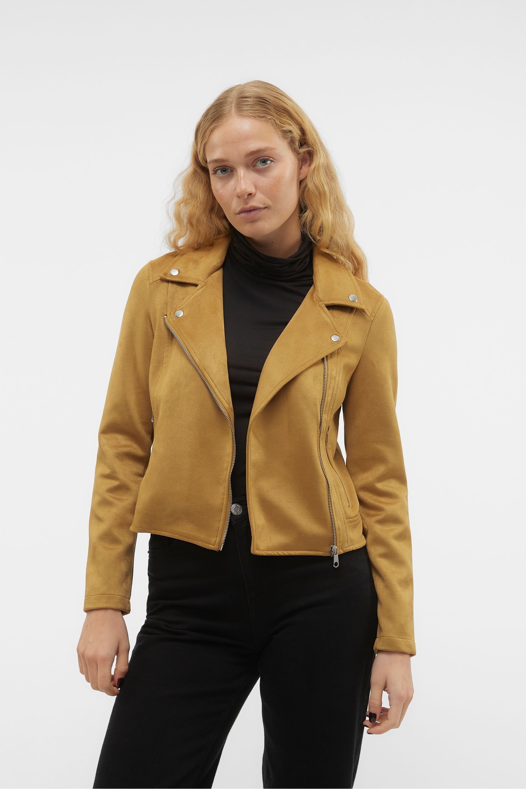 Vero moda suede jacket uk top