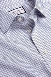 Charles Tyrwhitt Light blue Stripe Egyptian Cotton Slim Fit Shirt - Image 5 of 6