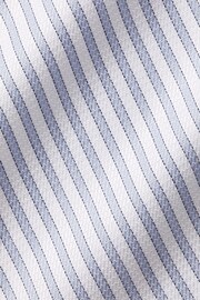 Charles Tyrwhitt Blue Stripe Egyptian Cotton Slim Fit Shirt - Image 6 of 6