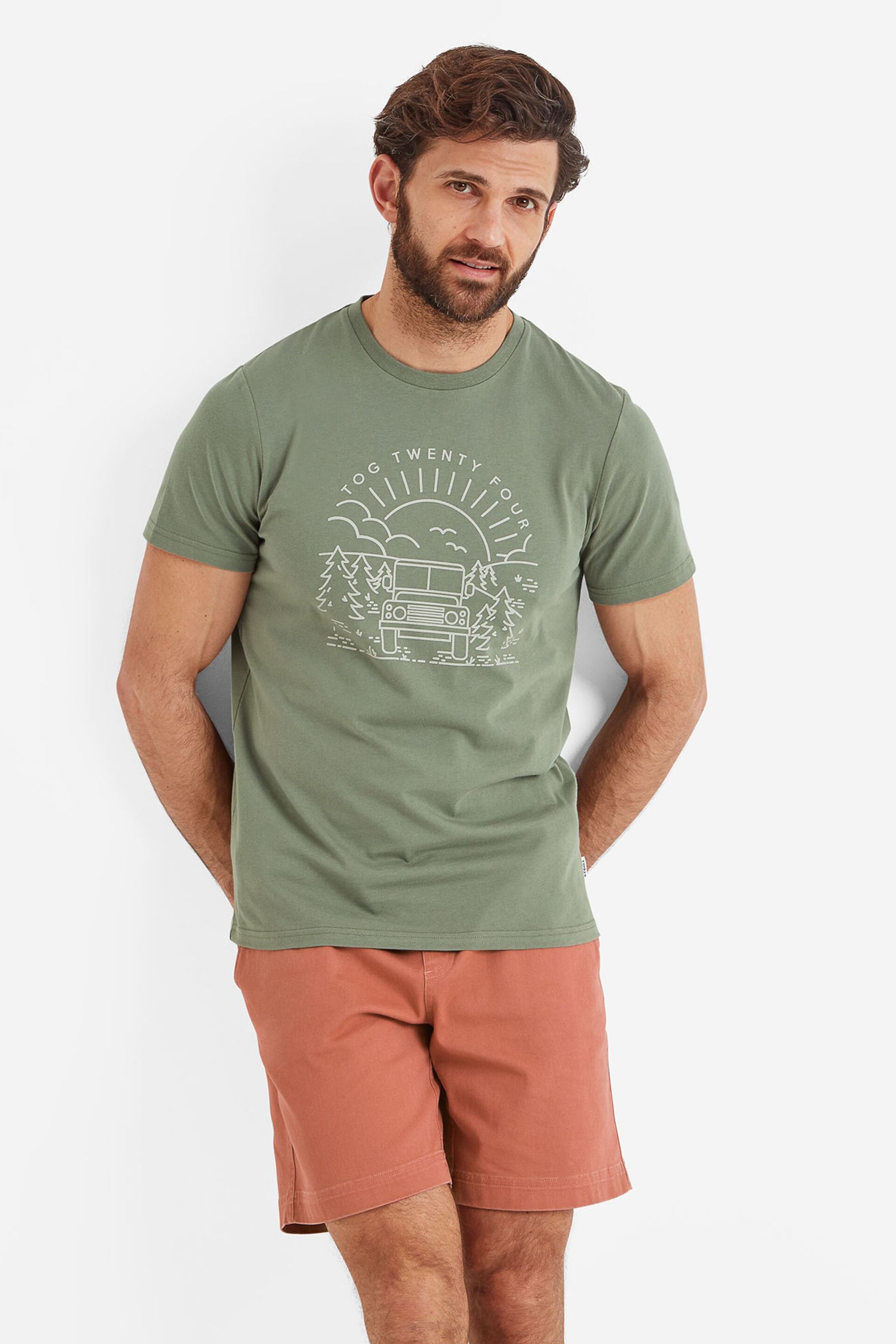 Tog 24 Green Fowler T-Shirt - Image 1 of 5