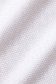 Charles Tyrwhitt White Non-iron Mayfair Weave Cutaway Slim Fit Shirt - Image 6 of 6