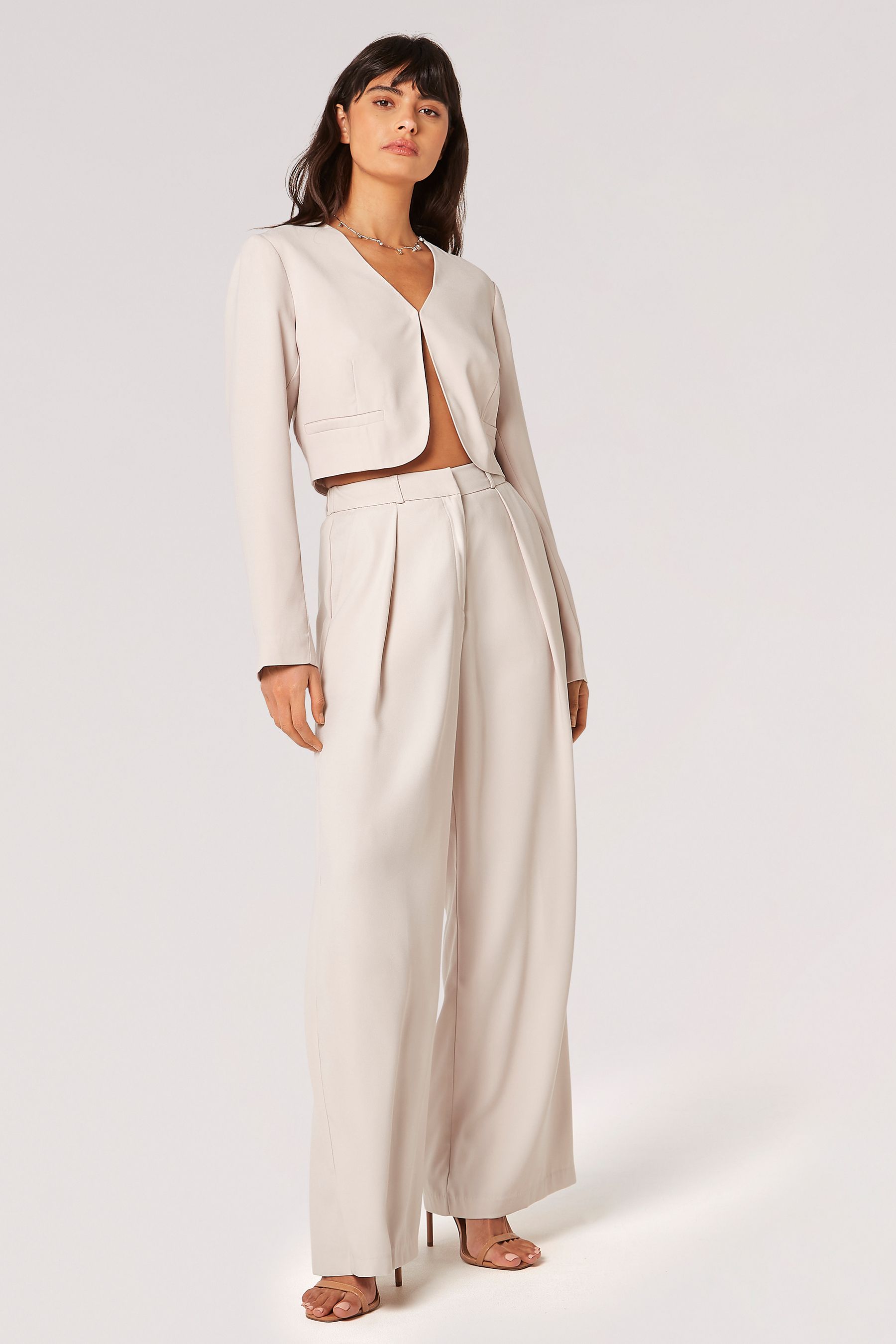 Buy Apricot Cream Cropped Bolero Jacket from the Next UK online shop