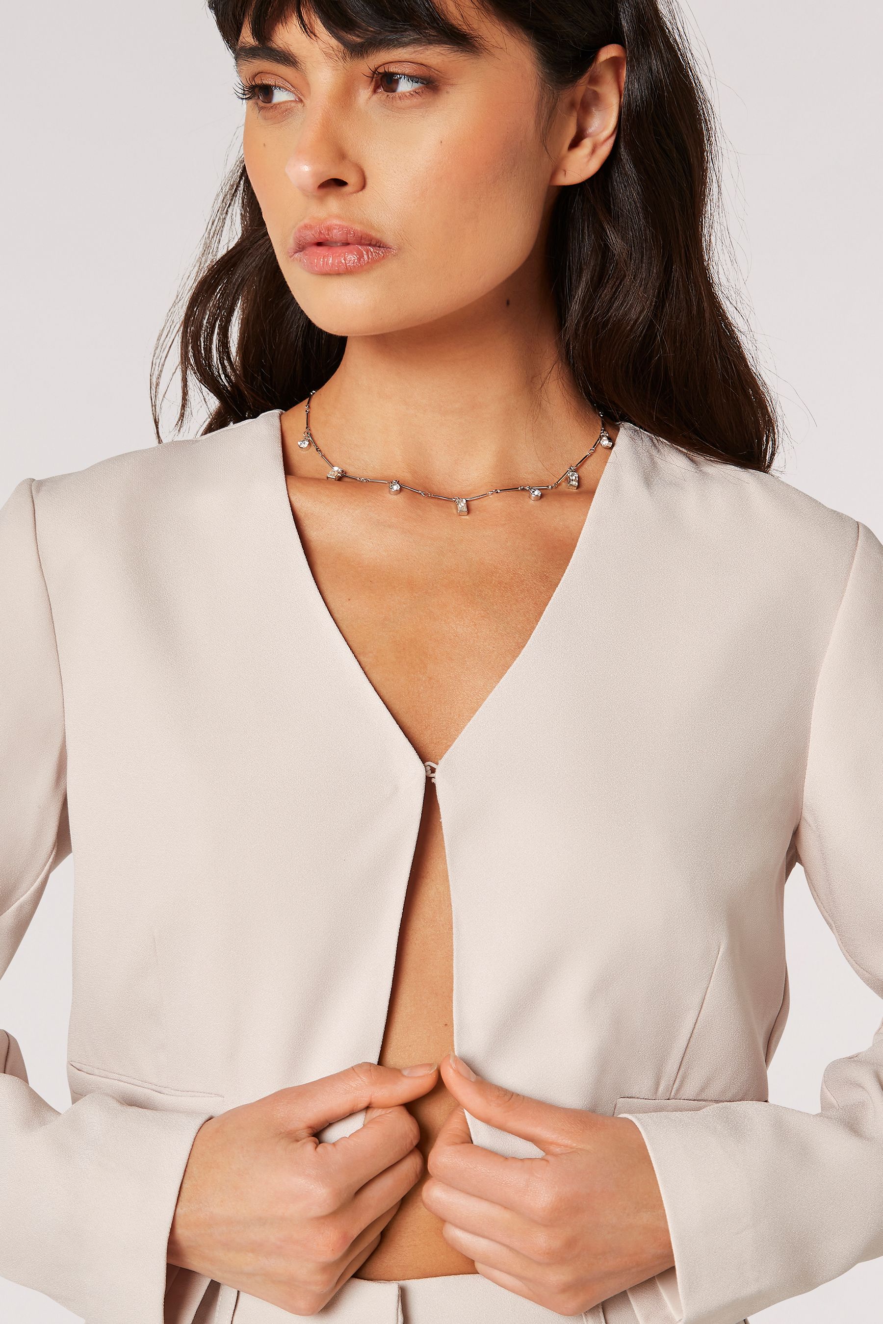 Buy Apricot Cream Cropped Bolero Jacket from the Next UK online shop