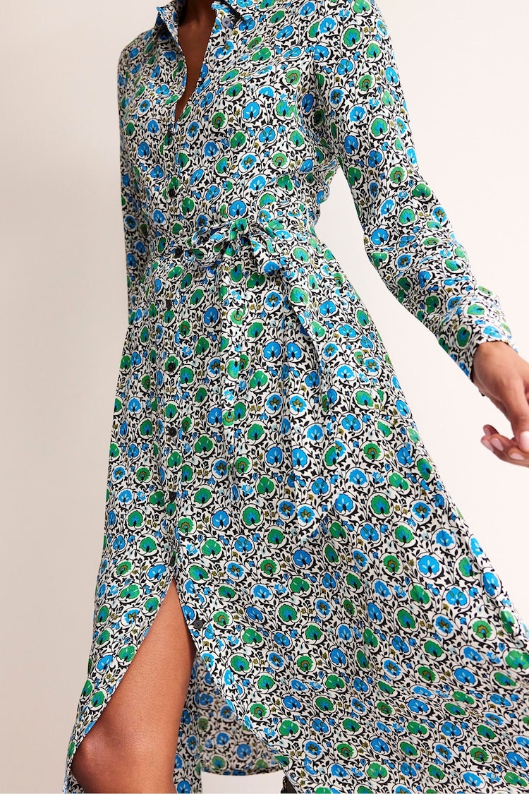 Boden Green Petite Kate Midi Shirt Dress - Image 2 of 5