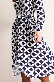 Boden Blue Petite Kate Midi Shirt Dress - Image 4 of 5