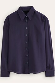 Boden Blue Ground Sienna Linen Shirt - Image 5 of 5