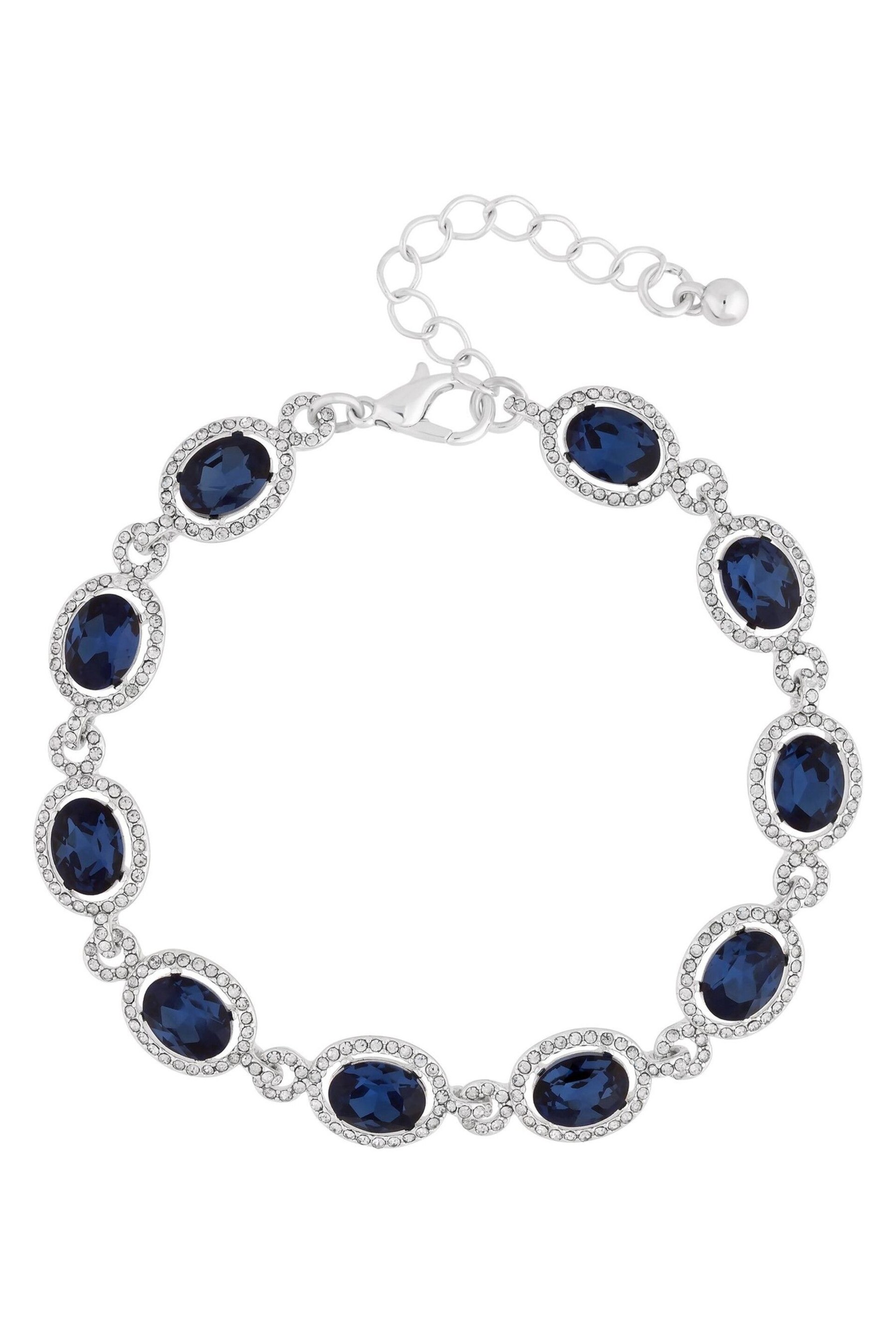 Jon Richard Silver Tone Halo Bracelet - Image 1 of 3