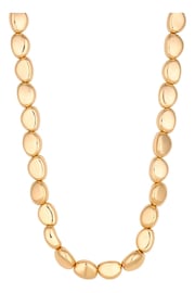 Jon Richard Gold Polished Nugget Allway Necklace - Image 1 of 4