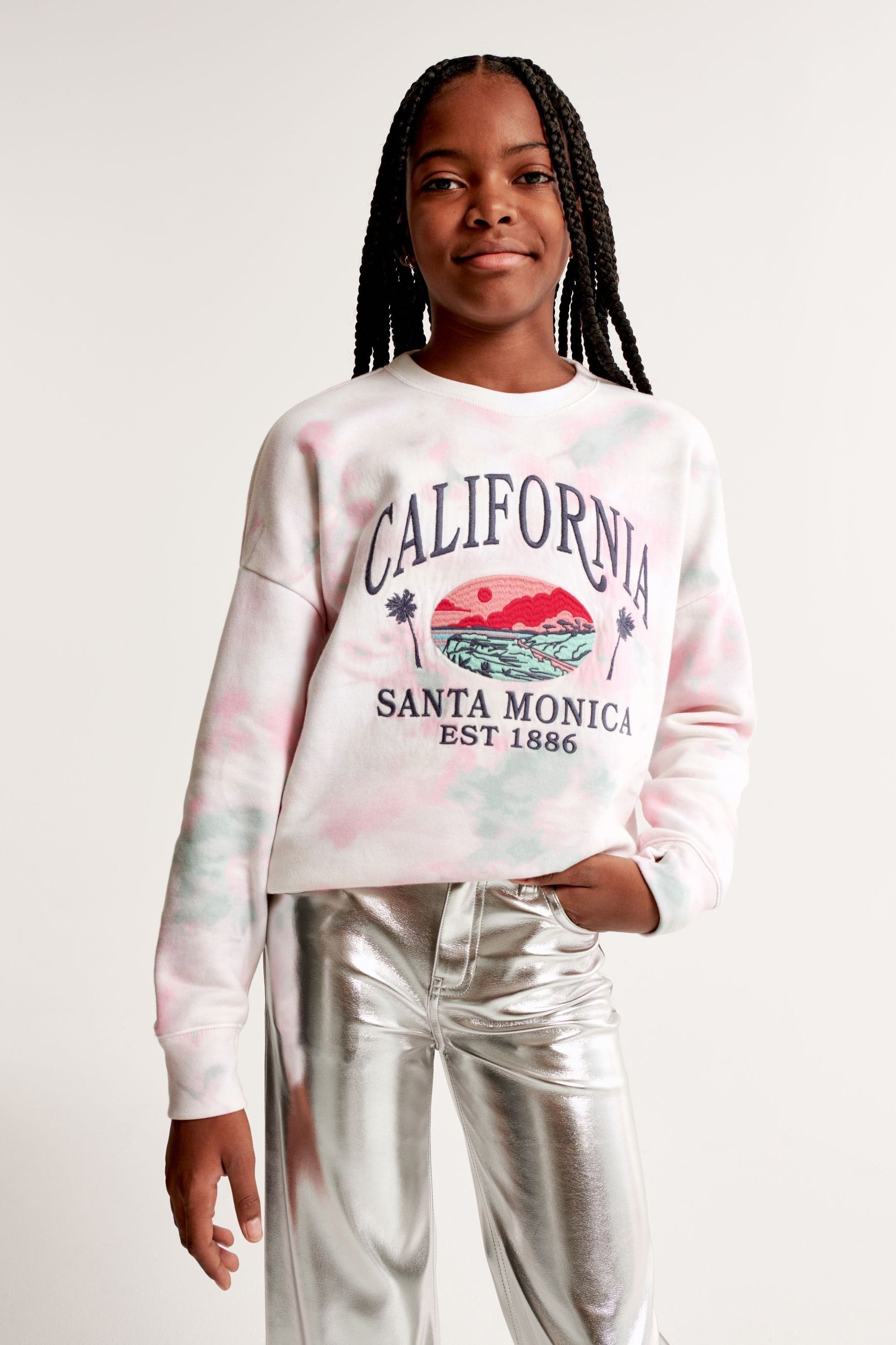 Abercrombie tie dye hoodie hot sale