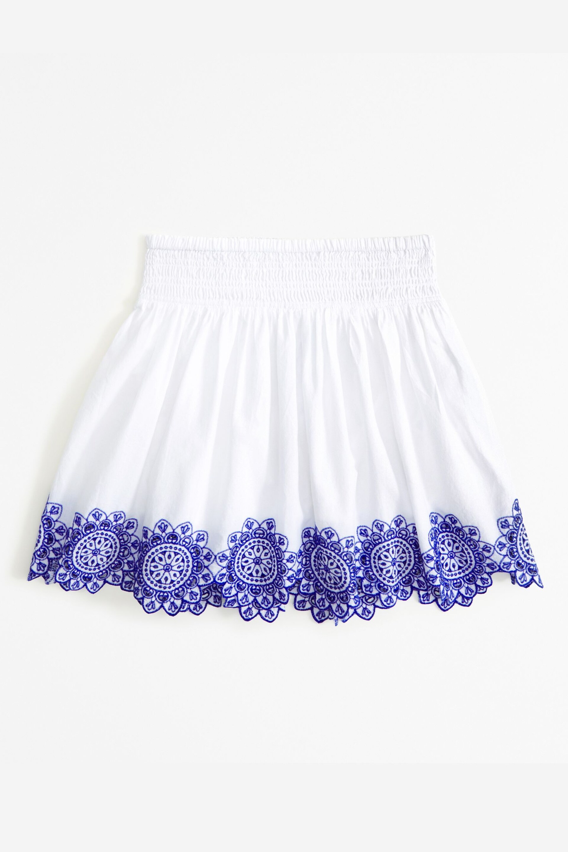 Abercrombie & Fitch Printed Boho White Skirt - Image 1 of 2