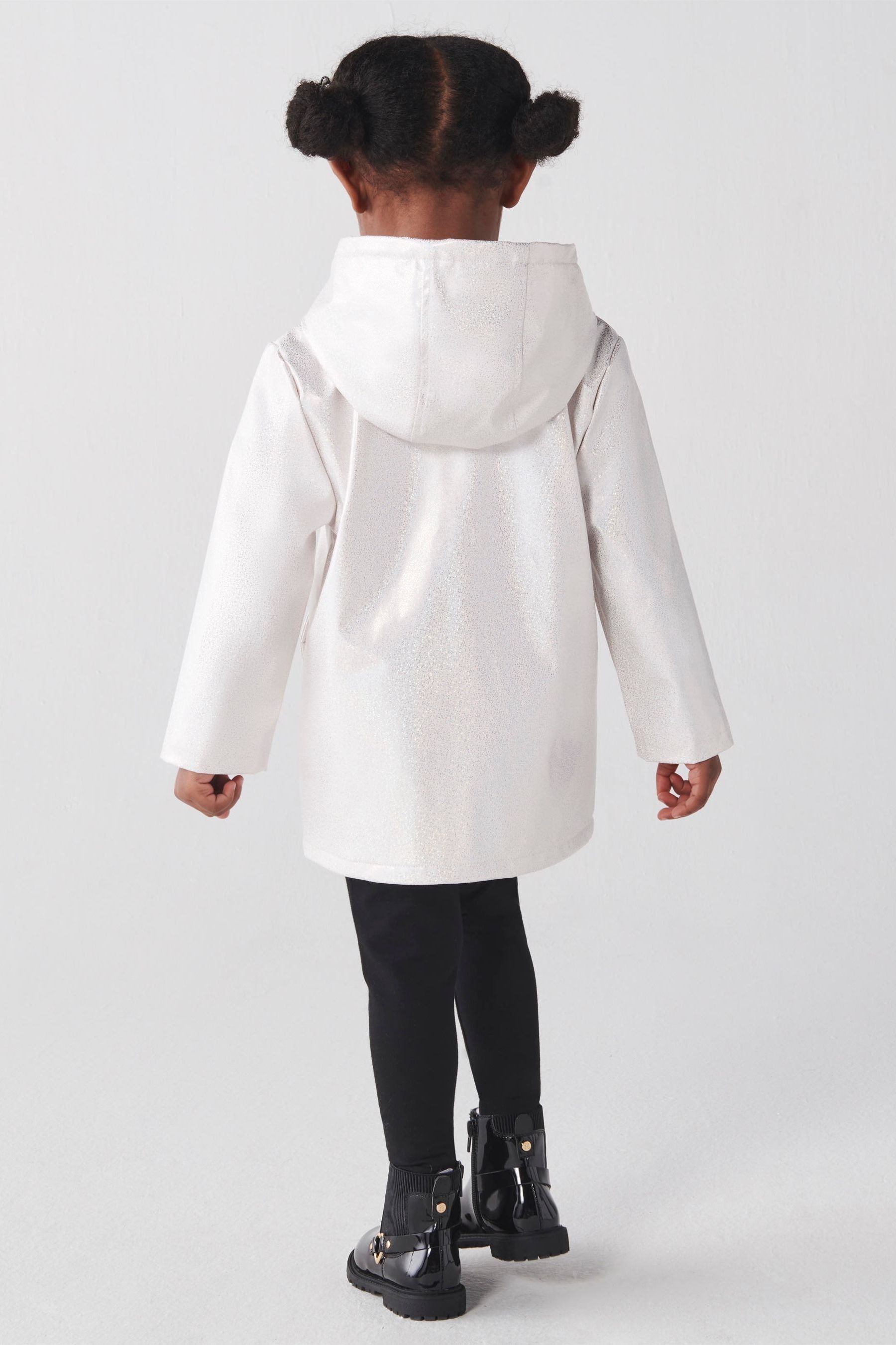 Girls glitter rain coat online